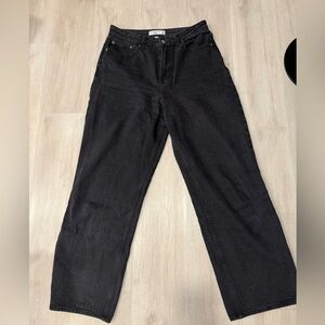 Abercrombie & Fitch Black Relaxed Jeans